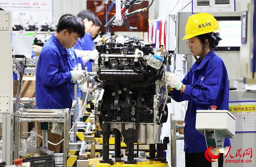 科技研发驱动产业升级 广西混合动力发动机生产线展现中国制造新速度